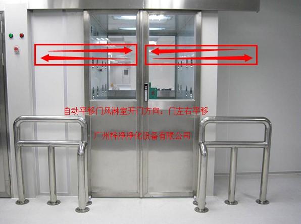 自動平移門風(fēng)淋室開門方向 自動平移門風(fēng)淋室開門方向